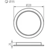 Kanlux OPR.DL.P/T TAVO LED DO 24W-NW