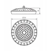 Kanlux OPR.LED aukštų įlankų HB UFO LED 100W-NW