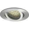 Įmontuojamas šviestuvas Kanlux CT-DTL50, 50W, GX5.3, sidabro