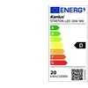 Kanlux LED STOVĖJIMO ŽIBINTAS STRETON LED 20W NW