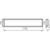 Kanlux LED PANELĖ P/T BLINGO 38W 4560120NW