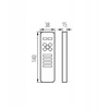 Kanlux LED JUOSTELĖS NUOTOLINIO PULTELIO 4 MONO/CCT-B