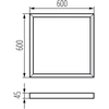 Kanlux RAM N/T BRAVO ADTR-S 6060 W