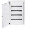 Kanlux 29325 Metalinis modulinis skirstytuvas 4x18 paviršinis IP30 N+PE I klasė baltos durys KP-DB-I-MS-418 balta 29325