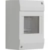 Kanlux 3851 Moduliniai skirstytuvai, plastikiniai, 1x4, montuojami ant paviršiaus, IP30 IK06 II klasė, be durų DB104W 1X4P/SM balta 3851