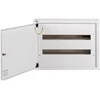 Kanlux 32636 Metalinis modulinis skirstytuvas 2x24 paviršinis IP30 N+PE I klasė baltos durys KP-DB-I-MS-224 balta 32636