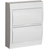 Kanlux 36421 Modulinis skirstomasis skydas plastikinis 2x12 paviršinis IP40 IK06 N+PE II klasė baltos durys DB212S 2X12P/SMD-P balta 36421