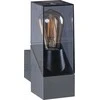 Sieninis šviestuvas Sieninis lauko šviestuvas KANLUX Laven, IP44, 1 x E27, max 10W, 13,5 x 8 x 25 cm