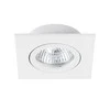 Įmontuojamas šviestuvas Kanlux Dalla, 50W, GX5.3, baltas
