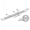 Kanlux LED juosta LED juosta 12V LCOB 3W/M 12 IP65-NW 300lm/m 4000K ritė 5m IP65 3 metų garantija 39163