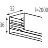 Kanlux TEAR N TR 2M-B 33233 apšvietimo takelis