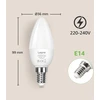 LEPRO 600059-WW-EU-6 E14 LED lemputė, žvakės formos, 4.2W (40W), 470 lm, 2700K, E klasė