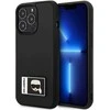Apple iPhone 13 Pro Karl Lagerfeld dėklas Ikonik Patch juodos spalvos