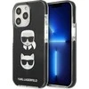Apple iPhone 13 Pro Max Karl Lagerfeld dėklas Karl&amp;Choupette Head juodos spalvos