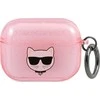 Karl Lagerfeld KLA3UCHGP AIRPODS 3 COVER Rožinis/Rožinis GLITTER CHOUPETTE