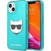Karl Lagerfeld KIETAS DĖKLAS KLHCP13SCHTRB IPHONE 13 MINI BLIZGANTIS CHOUPETTE FUN Mėlynas
