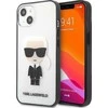 Dėklas Apple iPhone 13 Mini Karl Lagerfeld Ikonik Karl (KLHCP13SHIKCK) skaidrus