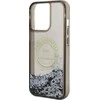 Karl Lagerfeld KLHCP14LLCRSGRK Apple iPhone 14 Pro 6,1″ juodos spalvos kietas dėklas Liquid Glitter RSG