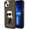 Dėklas Karl Lagerfeld KLHCP14MHNIKTCK IPHONE 14 PLUS / 15 PLUS 6.7 "Juodas / Juodas HARDCASE IKONIK Karl Lagerfeld