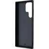 Karl Lagerfeld KLHCS23L3DMBKCK S23 Ultra S918 juodos spalvos kietas dėklas 3D Rubber Glitter Logo