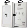 Karl Lagerfeld KLHMS23MHFCKNOT S23+ S916 skaidrus kietas dėklas IML Ikonik MagSafe