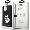 Karl Lagerfeld KLHCP14M3DRKHNK Apple iPhone 14 Plus / 15 Plus 6.7″ juodos spalvos kietas dėklas Rubber Choupette 3
