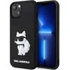 Karl Lagerfeld KLHCP14M3DRKHNK Apple iPhone 14 Plus / 15 Plus 6.7″ juodos spalvos kietas dėklas Rubber Choupette 3