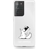 Samsung Galaxy S21 Ultra Karl Lagerfeld dėklas KLHCS21LCFNRC