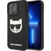Apple iPhone 13 Pro Karl Lagerfeld dėklas 3D Rubber Choupette (KLHCP13LCH3DBK) juodos spalvos
