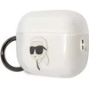 Karl Lagerfeld KLAP2HNIKTCT Airpods Pro 2 (2022/2023) dėklas skaidrus Ikonik Karl Lagerfeld