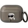 Apple AirPods Pro ausinių dėklas Karl Lagerfeld Karl`s Head (KLAPHNIKTCK) juodos spalvos