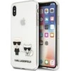 Apple iPhone XS Max Karl Lagerfeld dėklas Karl&amp;Choupette (KLHCI65CKTR) skaidrus