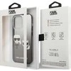 Karl Lagerfeld KLHCP13LTGKCK Apple iPhone 13 Pro / 13 6,1″ kietas dėklas juodos spalvos Gradient Ikonik Karl & Cho