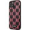 Apple iPhone 13 Mini Karl Lagerfeld dėklas Monogram Plaque (KLHCP13SMNMP1P) rožinės spalvos
