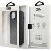 Apple iPhone 13 Mini Karl Lagerfeld dėklas Perforated Allover (KLHCP13SPTLK) juodos spalvos