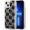 Apple iPhone 14 Karl Lagerfeld dėklas Liquid Glitter Monogram juodos spalvos