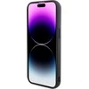 Karl Lagerfeld KLHCP15S3DMKRLK Apple iPhone 15/ 14 / 13 6.1″ juodos spalvos kietas dėklas 3D Rubber Multi Logo