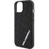 Karl Lagerfeld KLHCP15S3DMKRLK Apple iPhone 15/ 14 / 13 6.1″ juodos spalvos kietas dėklas 3D Rubber Multi Logo