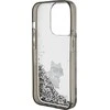 Karl Lagerfeld KLHCP15XLKCNSK Apple iPhone 15 Pro Max 6.7″ skaidrus kietas dėklas Liquid Glitter Choupette