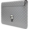 Nešiojamo kompiuterio dėklas 14" Karl Lagerfeld Saffiano Monogram Ikonik (KLCS14SAKHPKG) sidabrinės spalvos