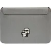 Nešiojamo kompiuterio krepšys 16" Karl Lagerfeld Saffiano Karl&amp;Choupette (KLCS16SAKCPMG) sidabrinės spalvos