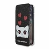 Dėklas Karl Lagerfeld KLFLBKPXVDCBK Apple iPhone X juodos spalvos book Valentine
