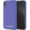 Dėklas Karl Lagerfeld Silicone iPhone Xr Case - Violetinė