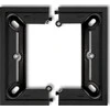 Karlik Elektrotechnik 12DPU-1 DECO Vienguba virštinkinė dėžutė, sulankstoma DECO juoda matinė 12DPU-1