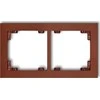 Karlik Elektrotechnik 9DR-2 DECO Dvigubo rėmo raudona metalinė 9DR-2