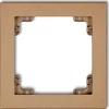 Karlik Elektrotechnik 8DR-1 DECO Ramka pojedyncza auksinė metalik 8DR-1