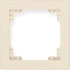Karlik Elektrotechnik 1DR-1 DECO Vieno rėmo smėlio spalva 1DR-1