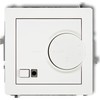 Karlik DECO Elektroninis temperatūros reguliatorius su oro jutikliu baltas DRT-2