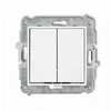 Karlik Elektrotechnik 25IWP-2 ICON Žvakidės jungiklio mechanizmas baltas matinis 25IWP-2