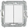 Karlik Elektrotechnik Karlik Karlik Icon IWP-2 žvakidės jungiklis, baltas